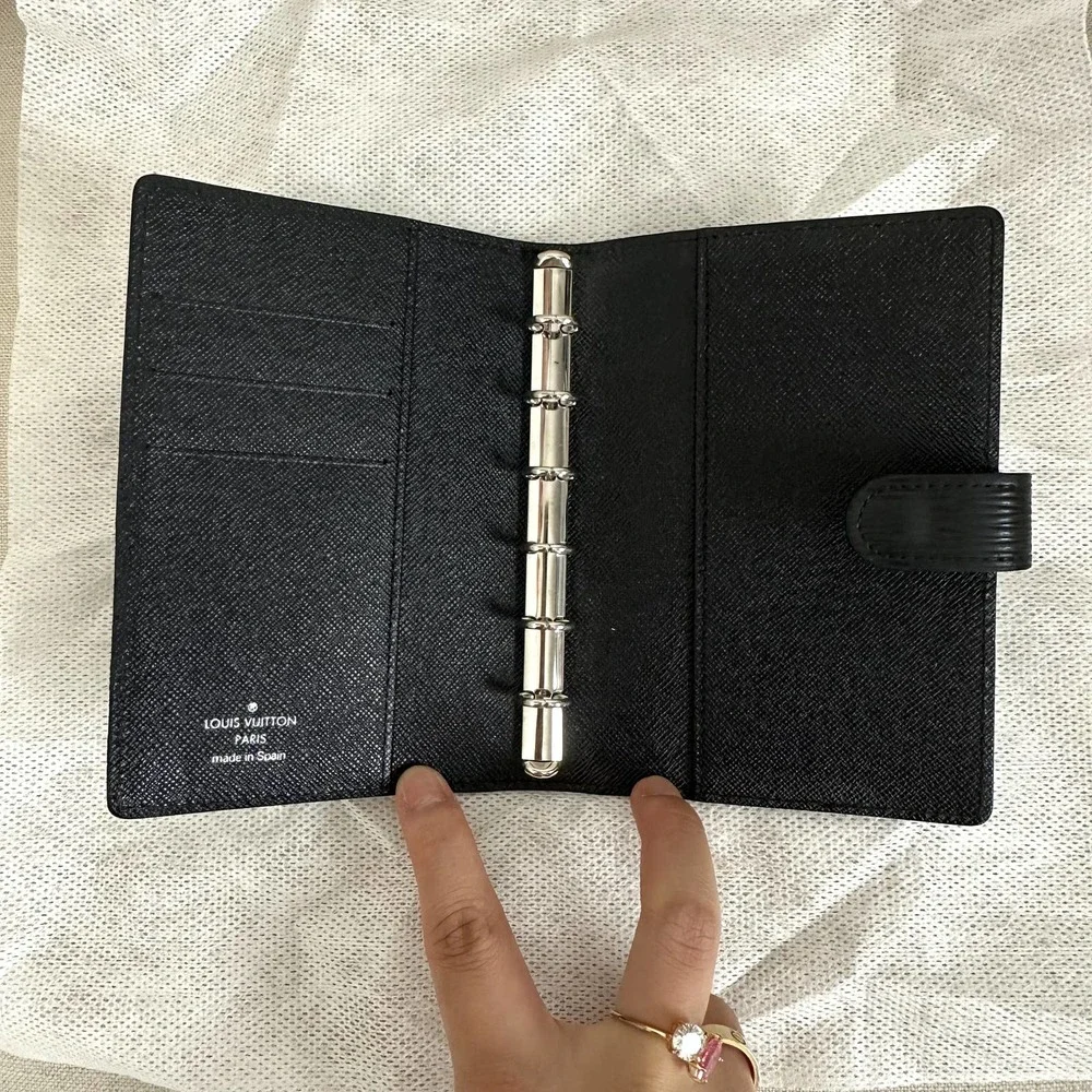 Louis‎ Vuitton Epi Leather Small Ring Agenda Cover